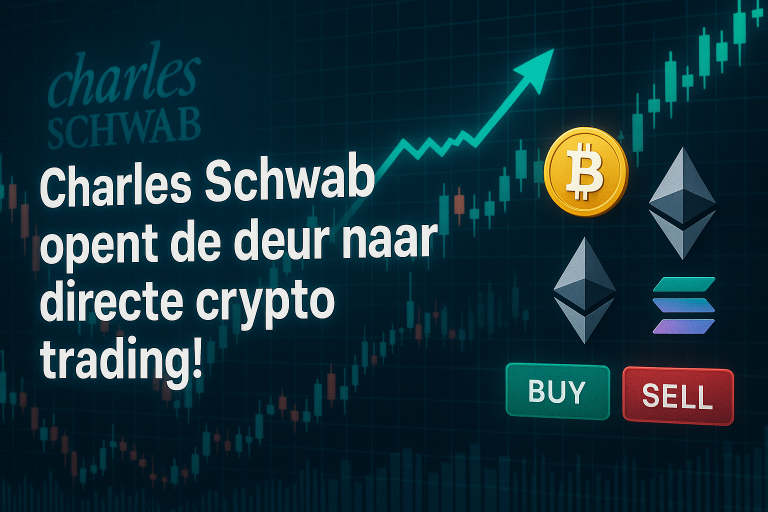 Charles Schwab streeft naar lancering van directe Cryptocurrency handel binnen 12 maanden