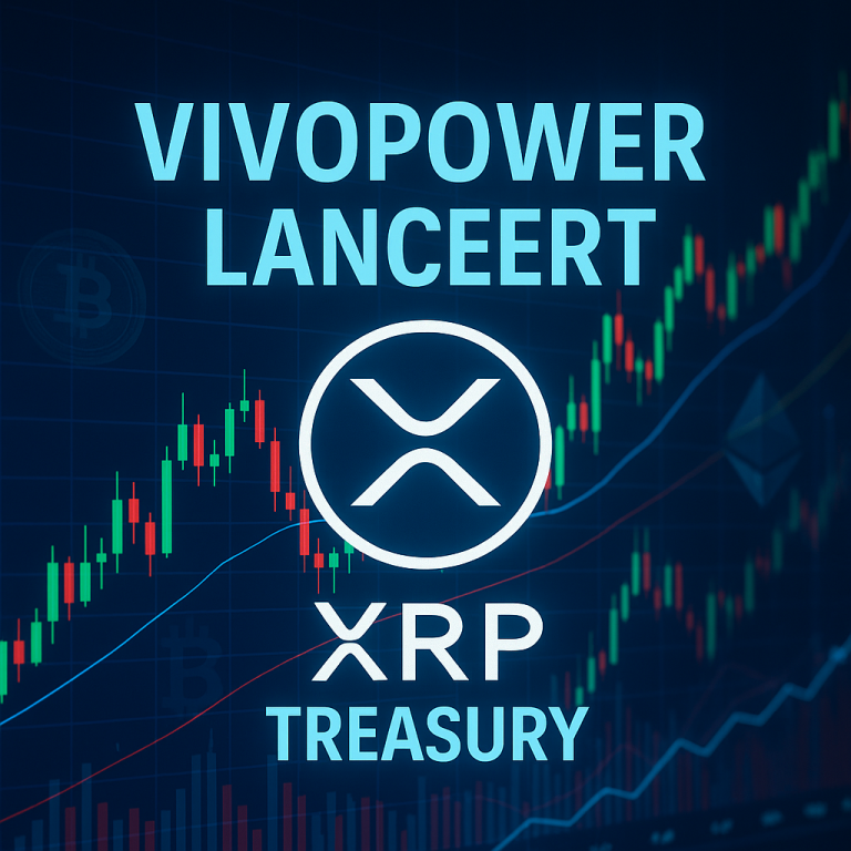 VivoPower haalt $ 121 miljoen op om een ​​XRP-schatkist te creëren