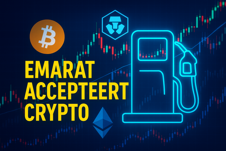 Vul uw auto met crypto bij tankstations in Dubai via de nieuwe samenwerking tussen Crypto.com en Emarat