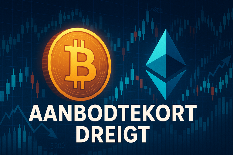 Crypto-aanbodschok? Bitcoin en Ethereum verlaten beurzen in recordtempo