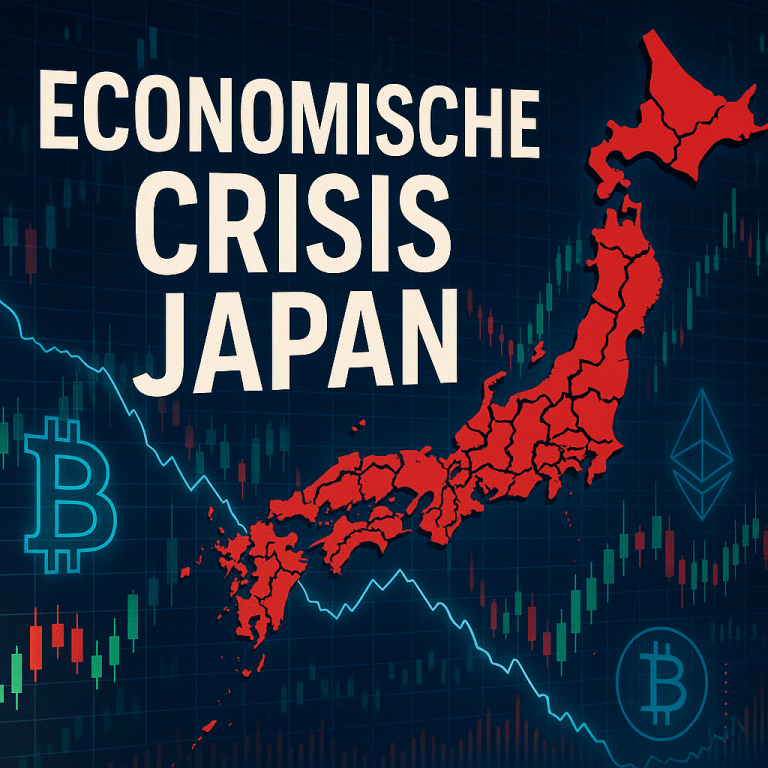 Japan kampt met economische onrust die ‘erger is dan die van Griekenland’ nu de cryptomarkten crashen