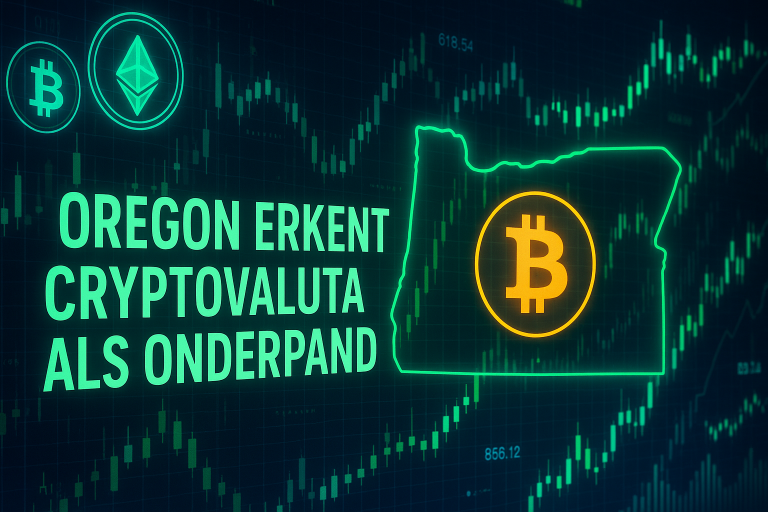 Amerikaanse staat Oregon keurt SB 167 goed en erkent cryptovaluta als onderpand