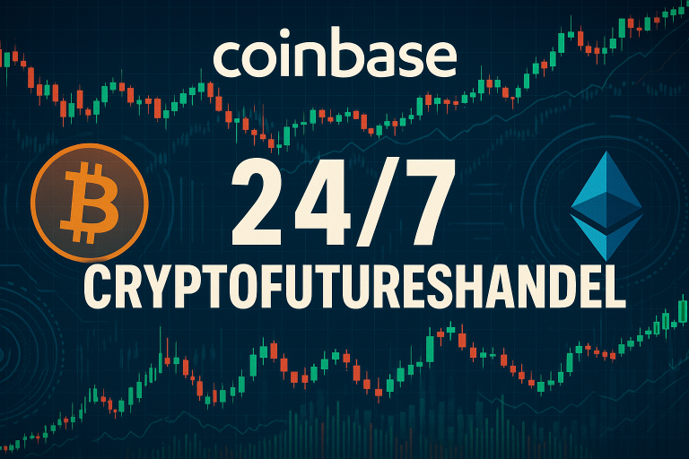 Coinbase lanceert 24/7 Bitcoin- en Ethereum-futureshandel in de VS.