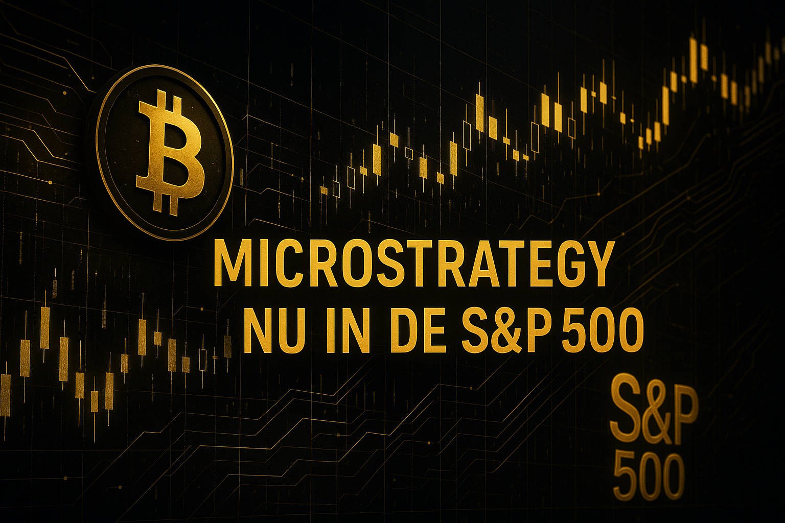 Zal de opname van MicroStrategy in de S&P 500 een grotere verandering betekenen dan die van Coinbase?