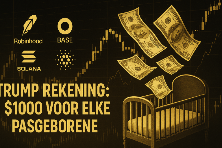 CEO van Robinhood stelt app voor voor $1000 Trump-accountinitiatief
