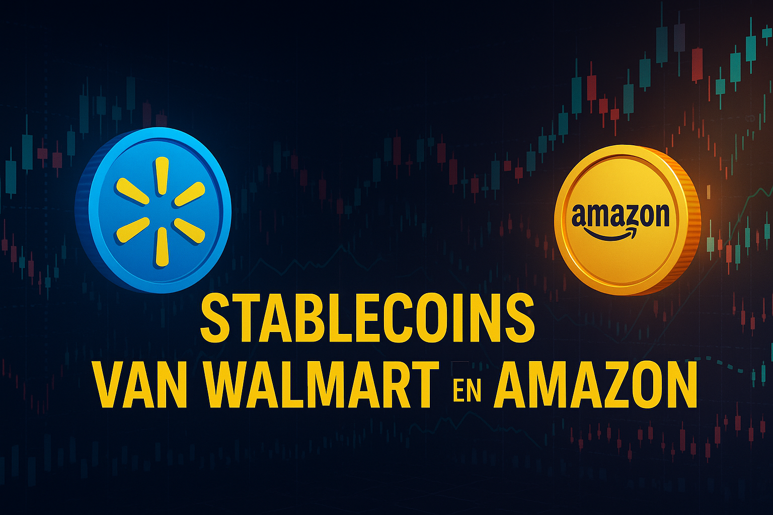 Walmart en Amazon zouden de stablecoinmarkt kunnen betreden