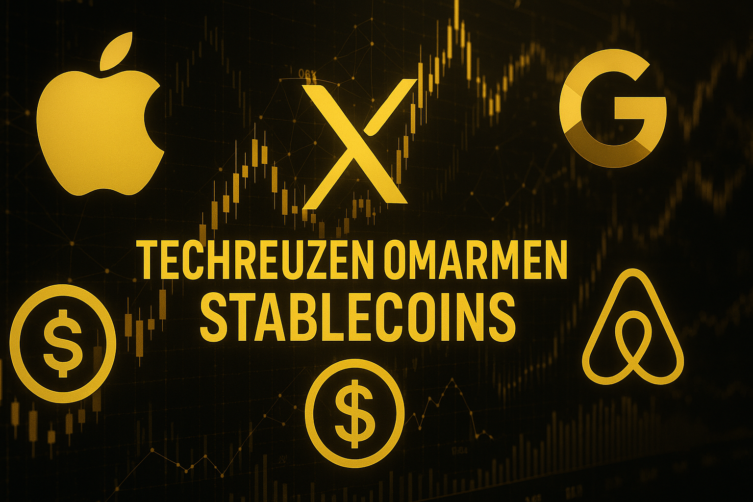 Apple, X, Google en Airbnb onderzoeken stablecoins voor betalingsintegratie