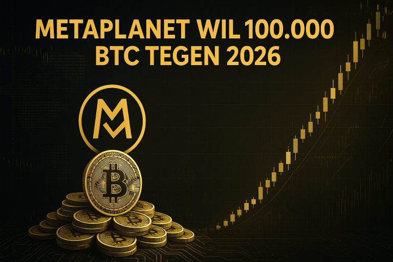 Japanse ‘Strategie’ Metaplanet wil in de komende 18 maanden 91.000 Bitcoin kopen