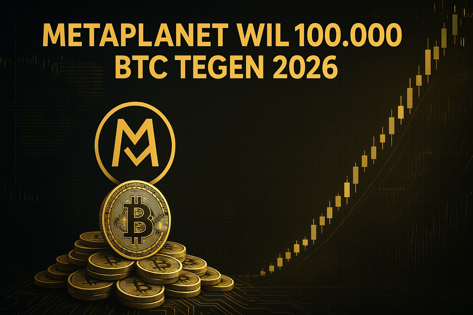 Japanse ‘Strategie’ Metaplanet wil in de komende 18 maanden 91.000 Bitcoin kopen