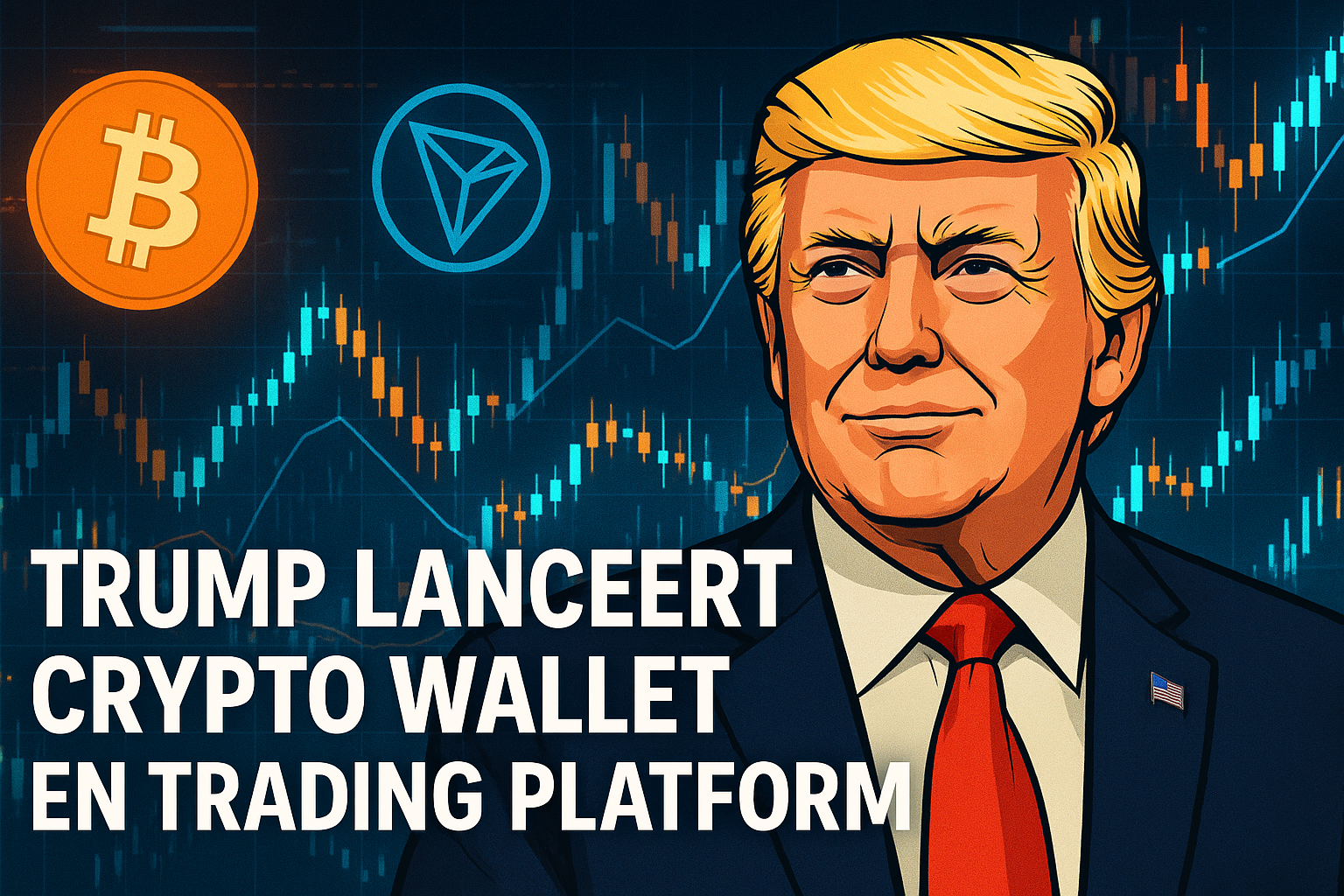 Donald Trump lanceert TRUMP Coin Crypto Wallet & Trading Platform