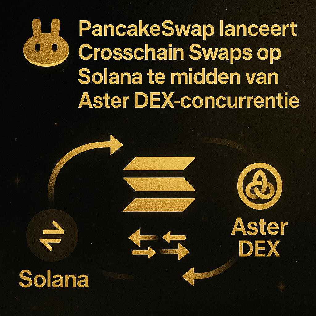 PancakeSwap lanceert Crosschain Swaps op Solana te midden van Aster DEX-concurrentie