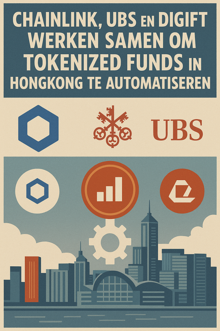 Chainlink, UBS en DigiFT werken samen om tokenized funds in Hong Kong te automatiseren