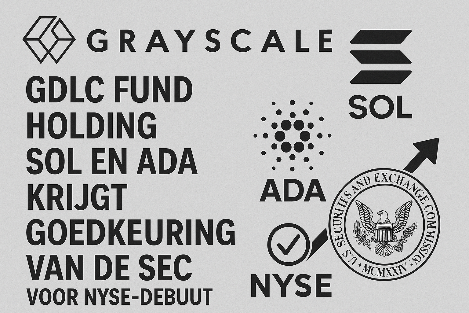 Grayscale’s GDLC Fund Holding SOL en ADA krijgt goedkeuring van de SEC voor NYSE-debuut